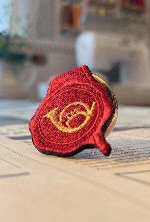 ホルンの刺繍リング