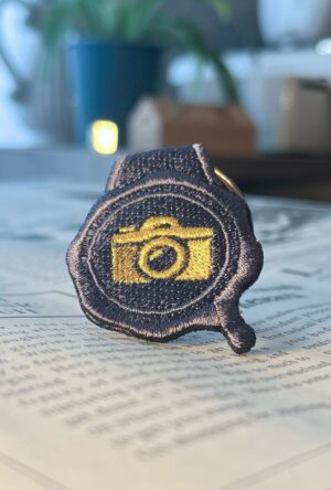 カメラの刺繍リング