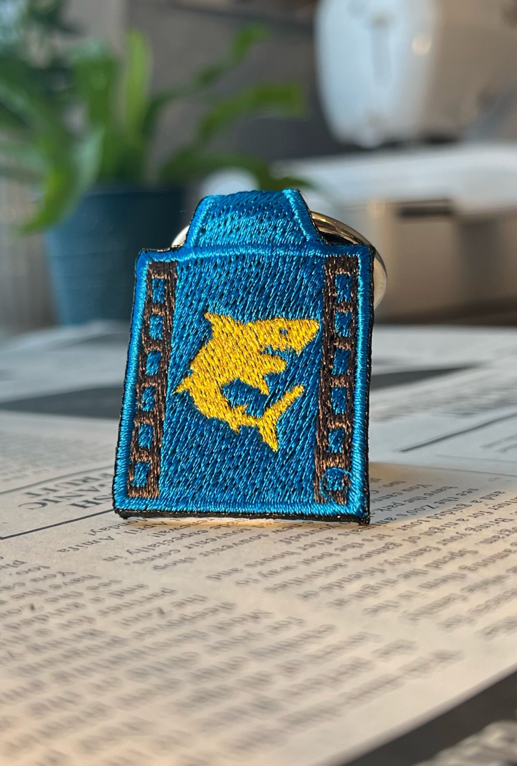 サメの刺繍リング - 画像 (3)