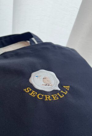 雪の結晶とシマエナガの封蝋トート