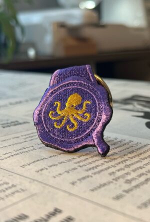 タコの刺繍リング