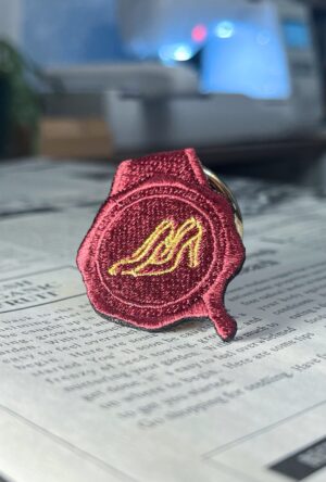 ハイヒールの刺繍リング