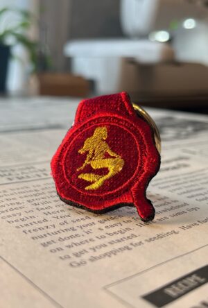 マーメイドの刺繍リング