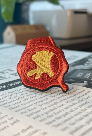 レッサーパンダの刺繍リング