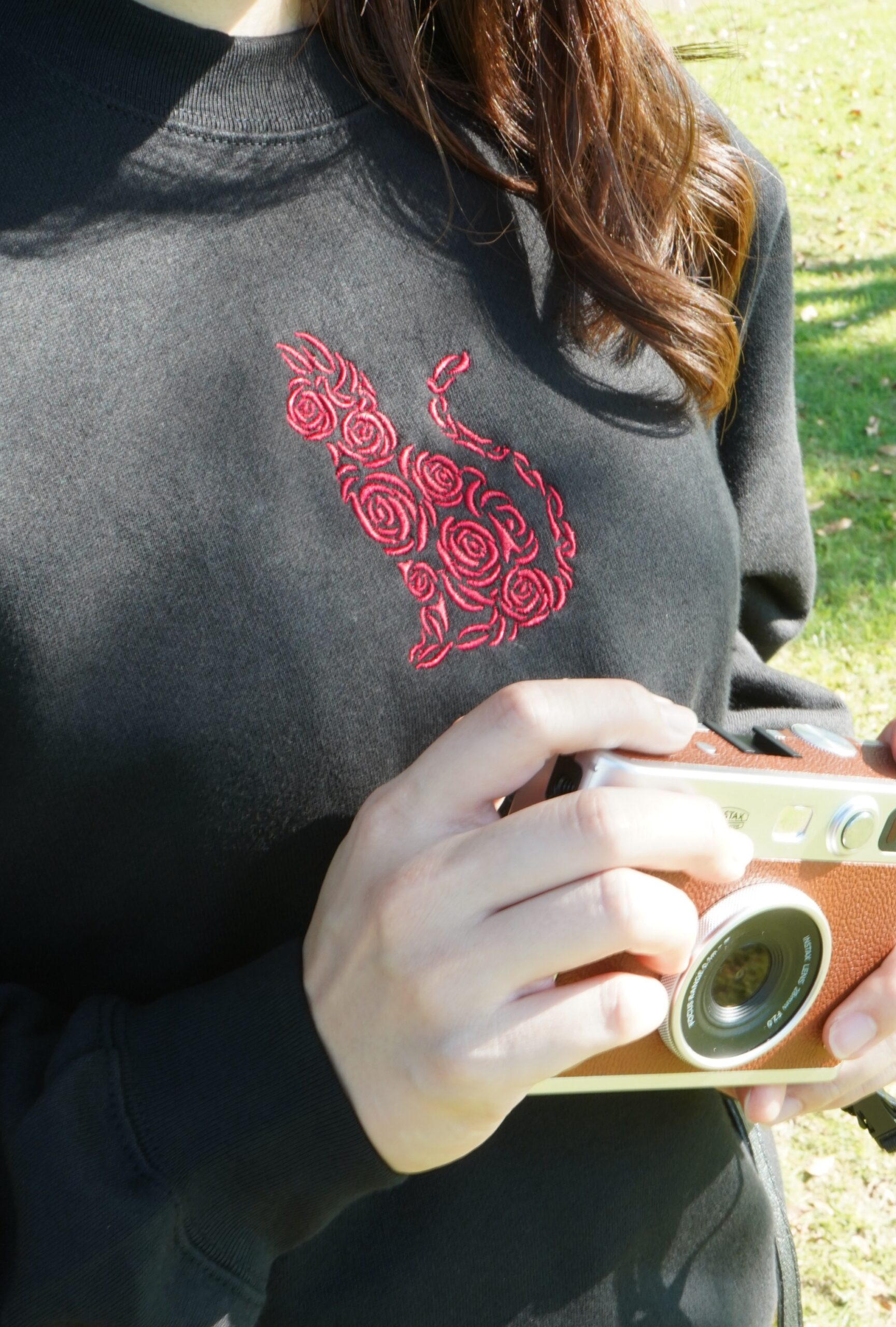 ローズキャットのスウェット(R/B)