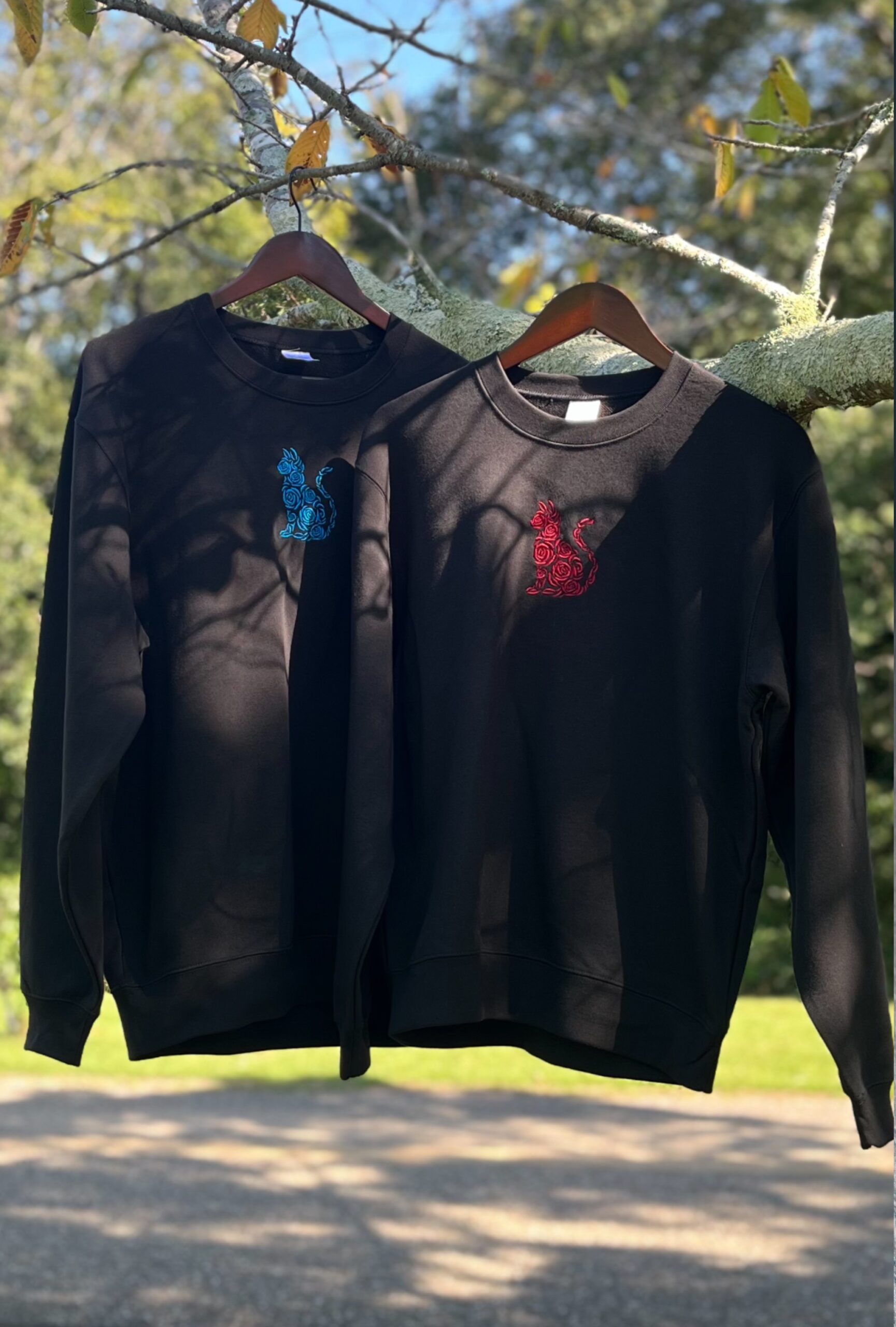 ローズキャットのスウェット(R/B) - 画像 (2)