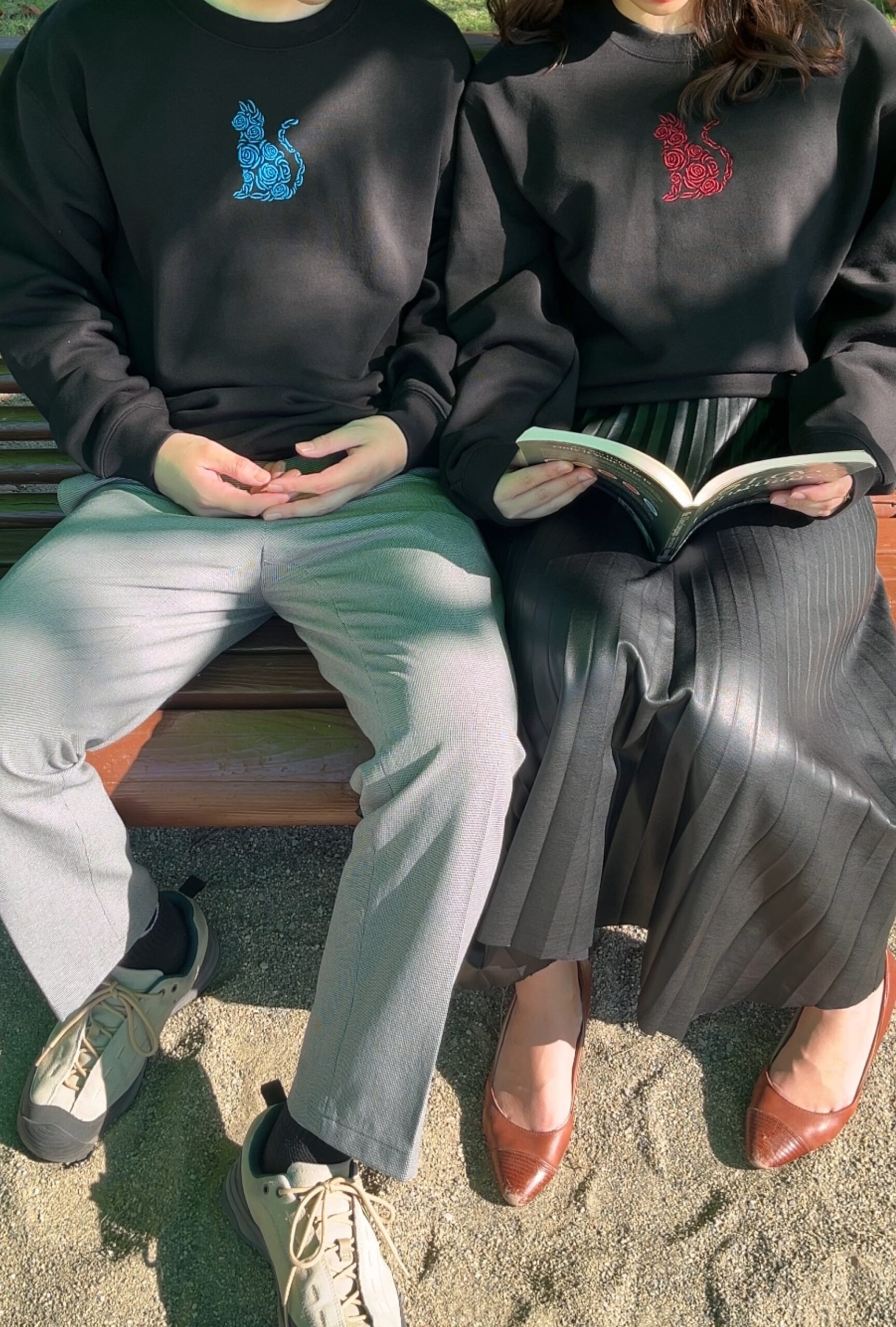 ローズキャットのスウェット(R/B) - 画像 (7)