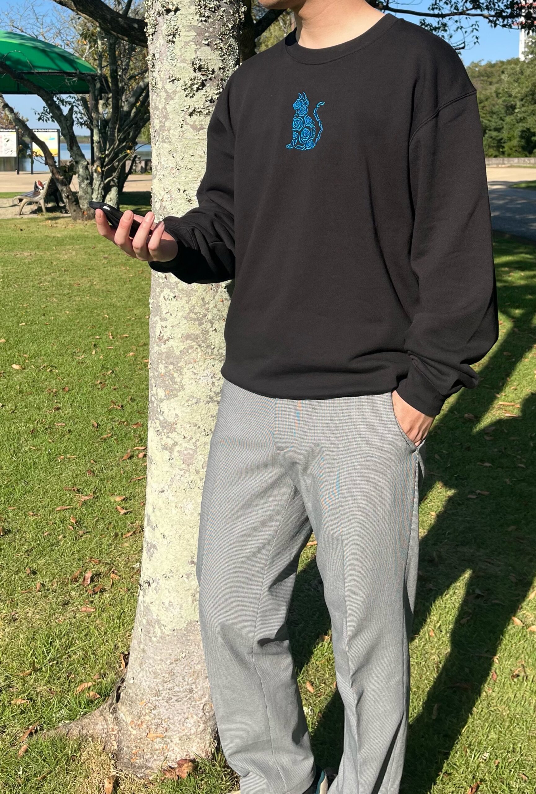 ローズキャットのスウェット(R/B) - 画像 (6)