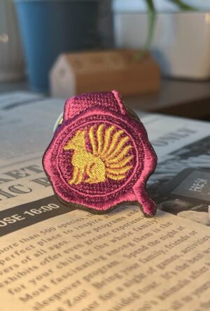 九尾の刺繍リング