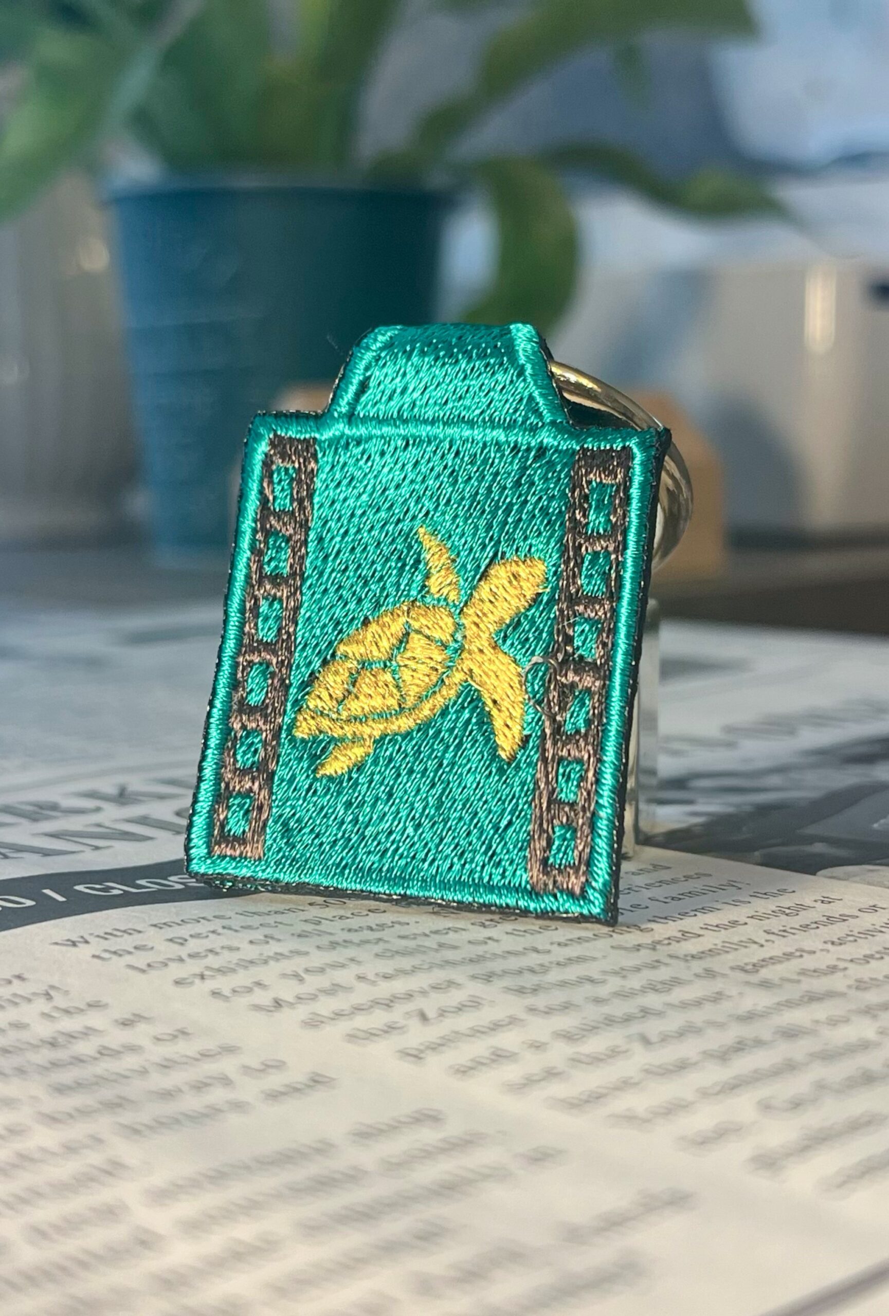 カメの刺繍リング - 画像 (3)