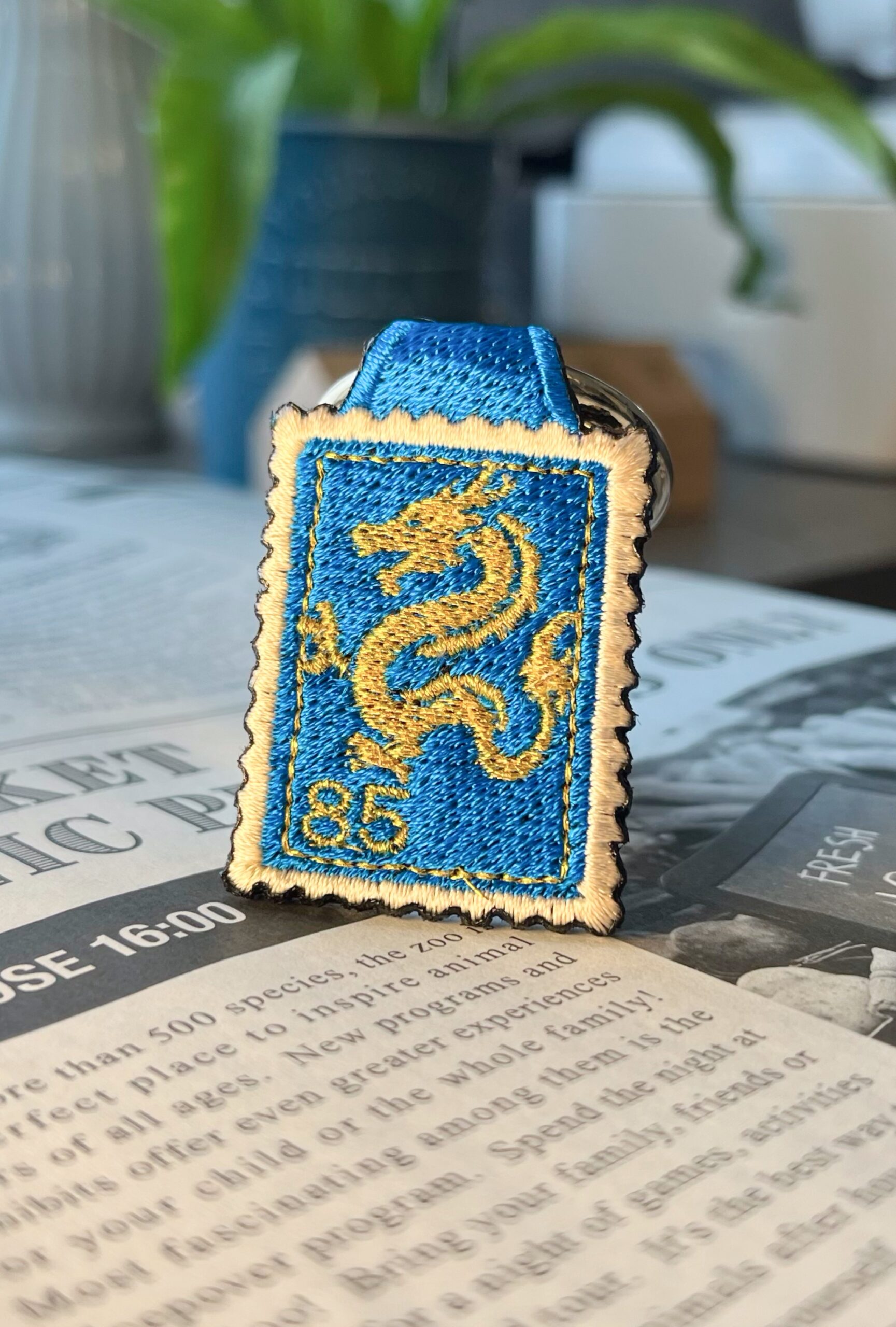 龍の刺繍リング - 画像 (2)