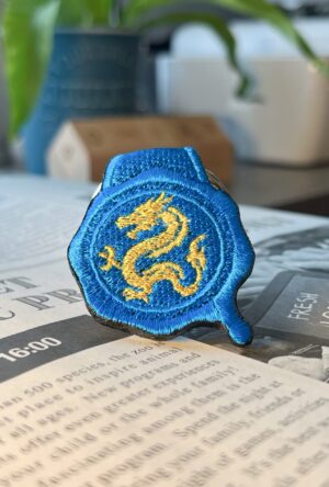 龍の刺繍リング