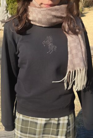 ローズホースのスウェット(B/G)