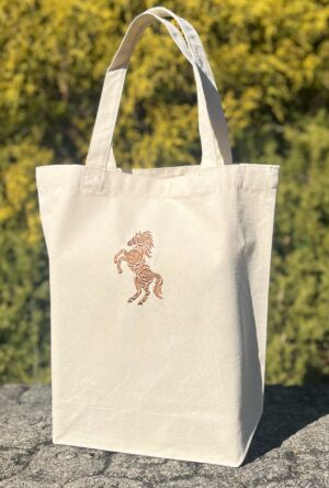 ローズホースのトートバッグ